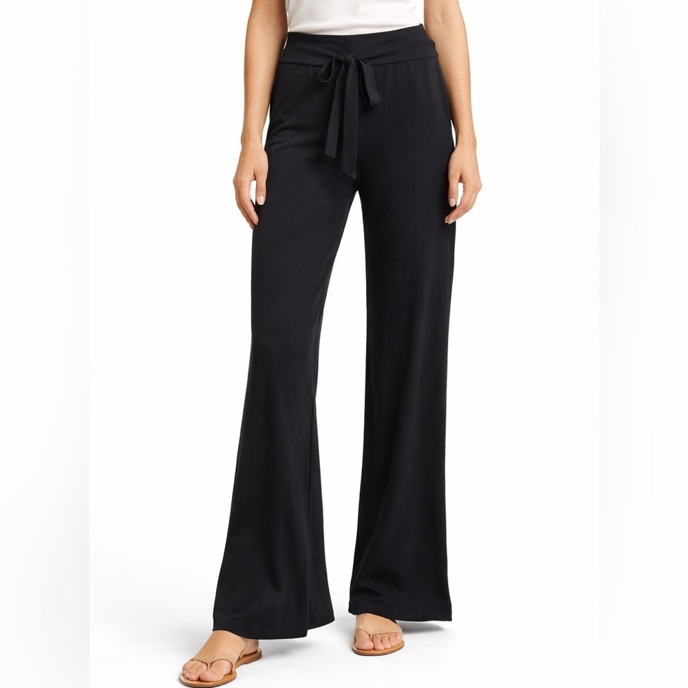 Forever 21 Black Wide-Leg Pants